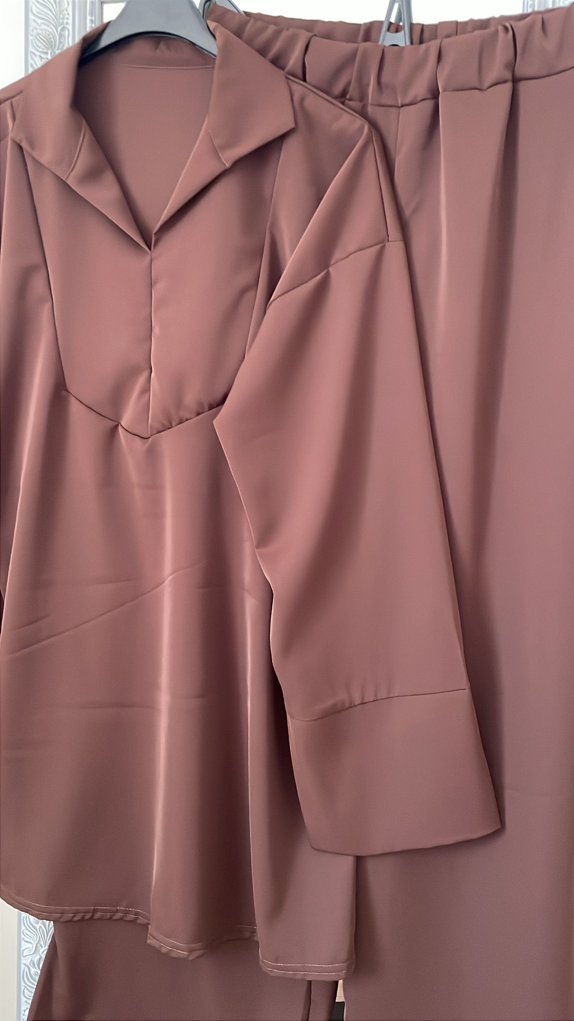 Ensemble chemise - Marron