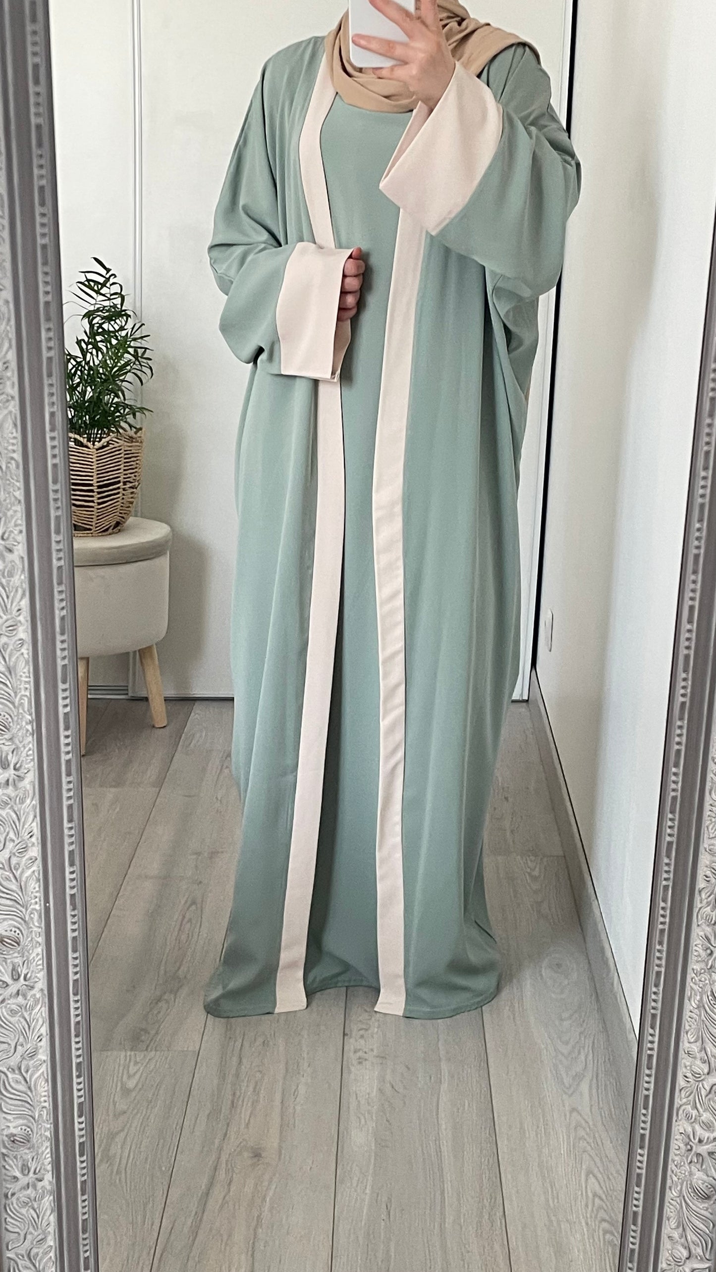 Robe kimono - vert d’eau