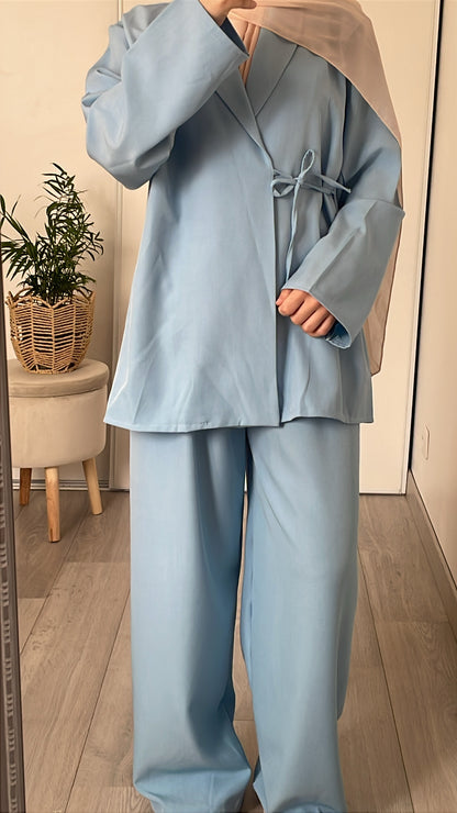 Ensemble deux pièces - Bleu clair