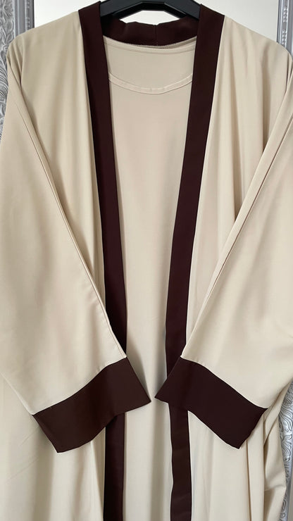 Robe kimono - Beige
