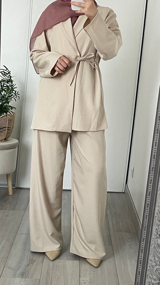 Ensemble deux pièces - Beige