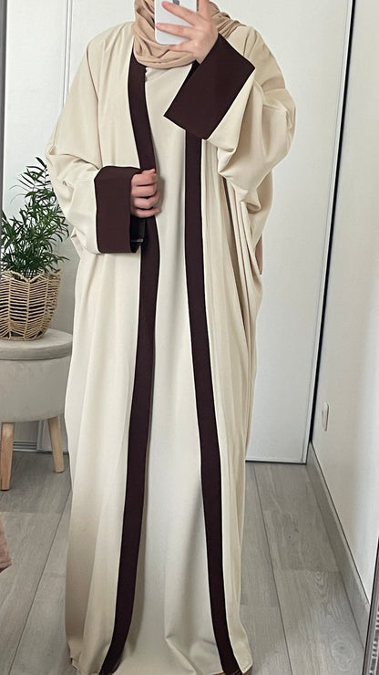 Robe kimono - Beige