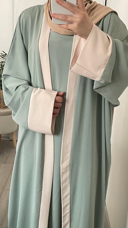 Robe kimono - vert d’eau