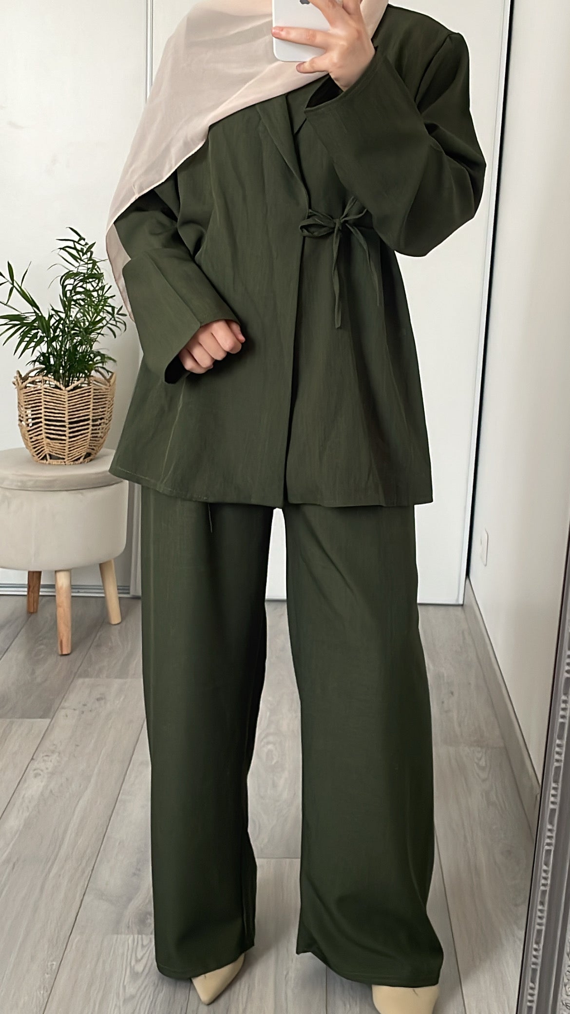 Ensemble deux pièces - Vert kaki