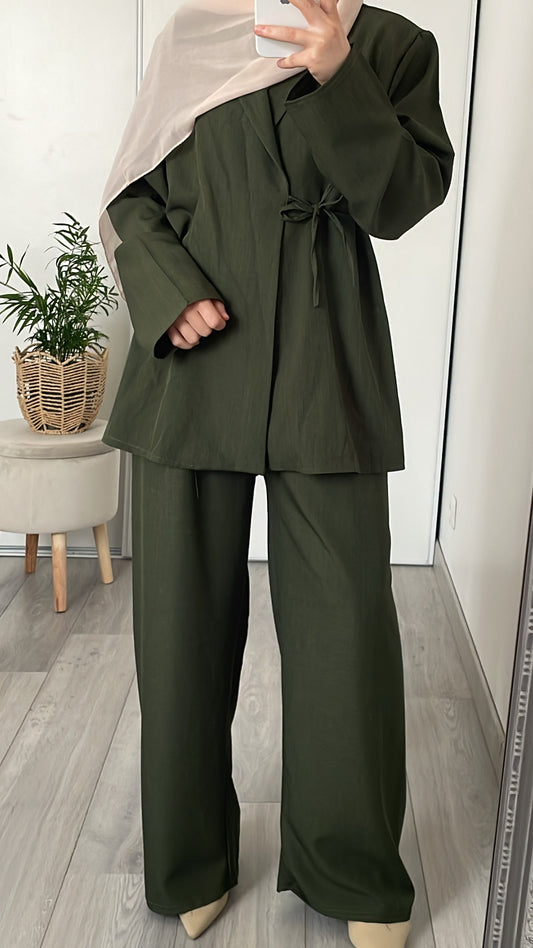 Ensemble deux pièces - Vert kaki