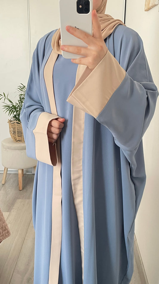 Robe kimono - Bleu clair