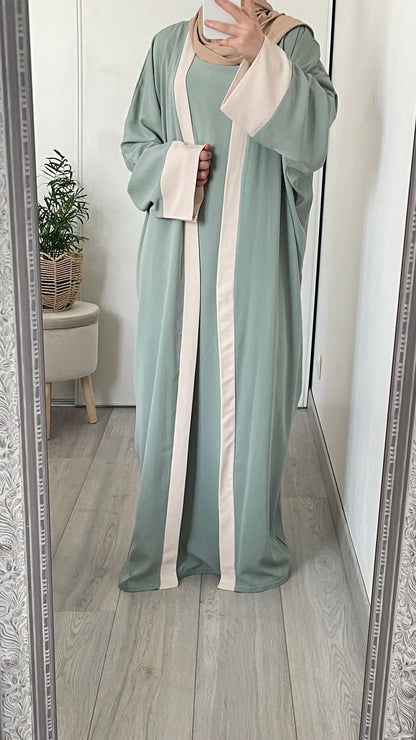 Robe kimono - vert d’eau